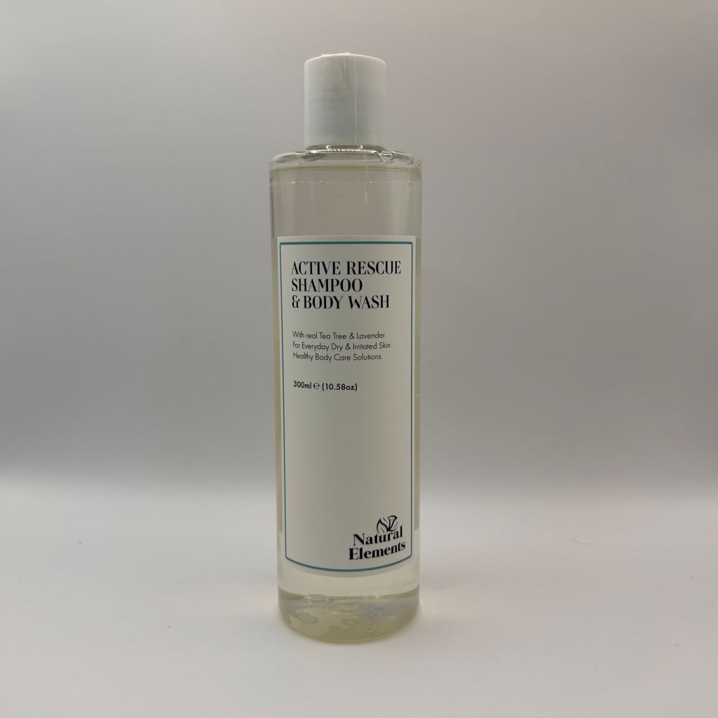Active Rescue Shampoo and Body Wash with Active Rescue Body Cream - Image 2