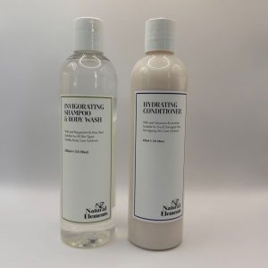 Invigorating Shampoo and Body Wash with Hydrating Conditioner