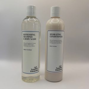 Refreshing Shampoo and Body Wash with Hydrating Conditioner